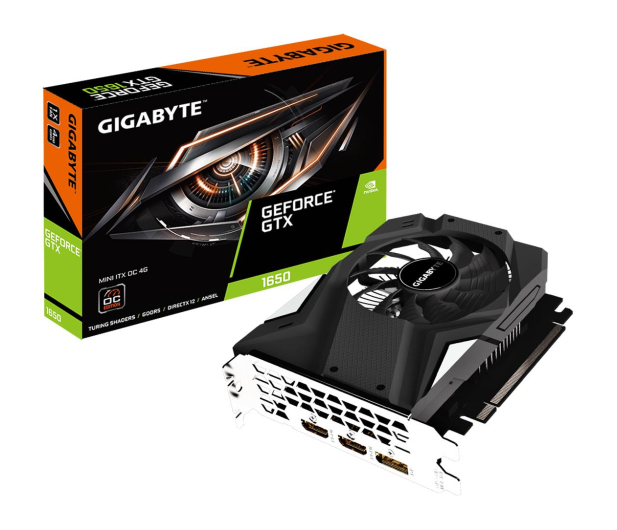 Gigabyte GeForce GTX 1650 MINI ITX OC 4GB GDDR5 - 492149 - zdjęcie
